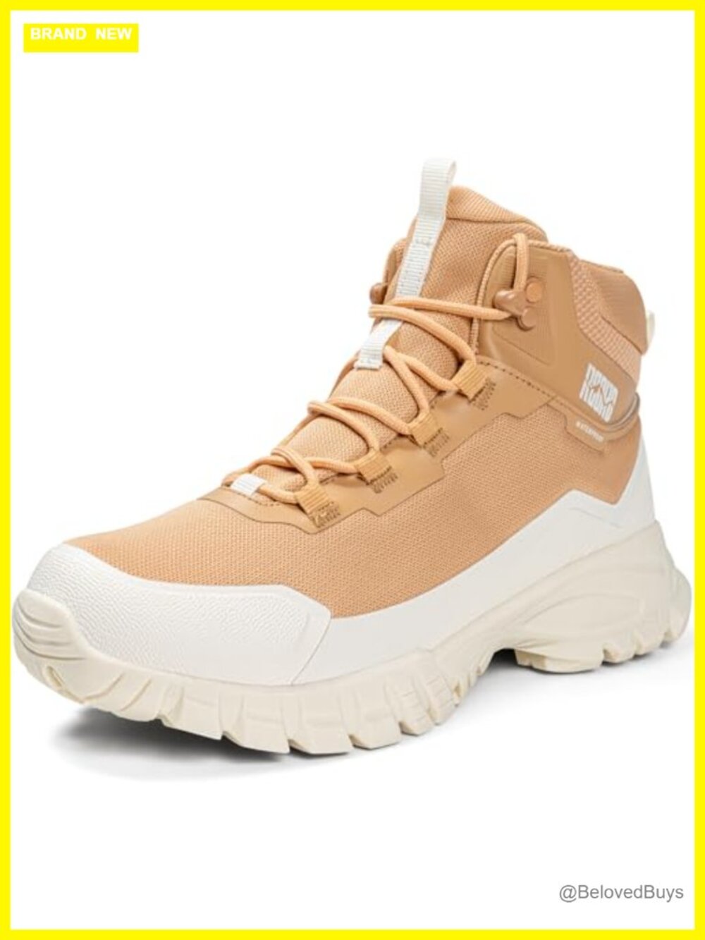 Waterproof Hiking Boots Breathable Ankle Support Traction Grip